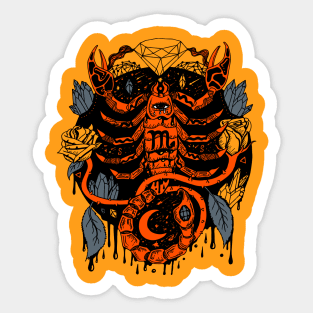 Orangrey Mystic Scorpio Zodiac Sticker